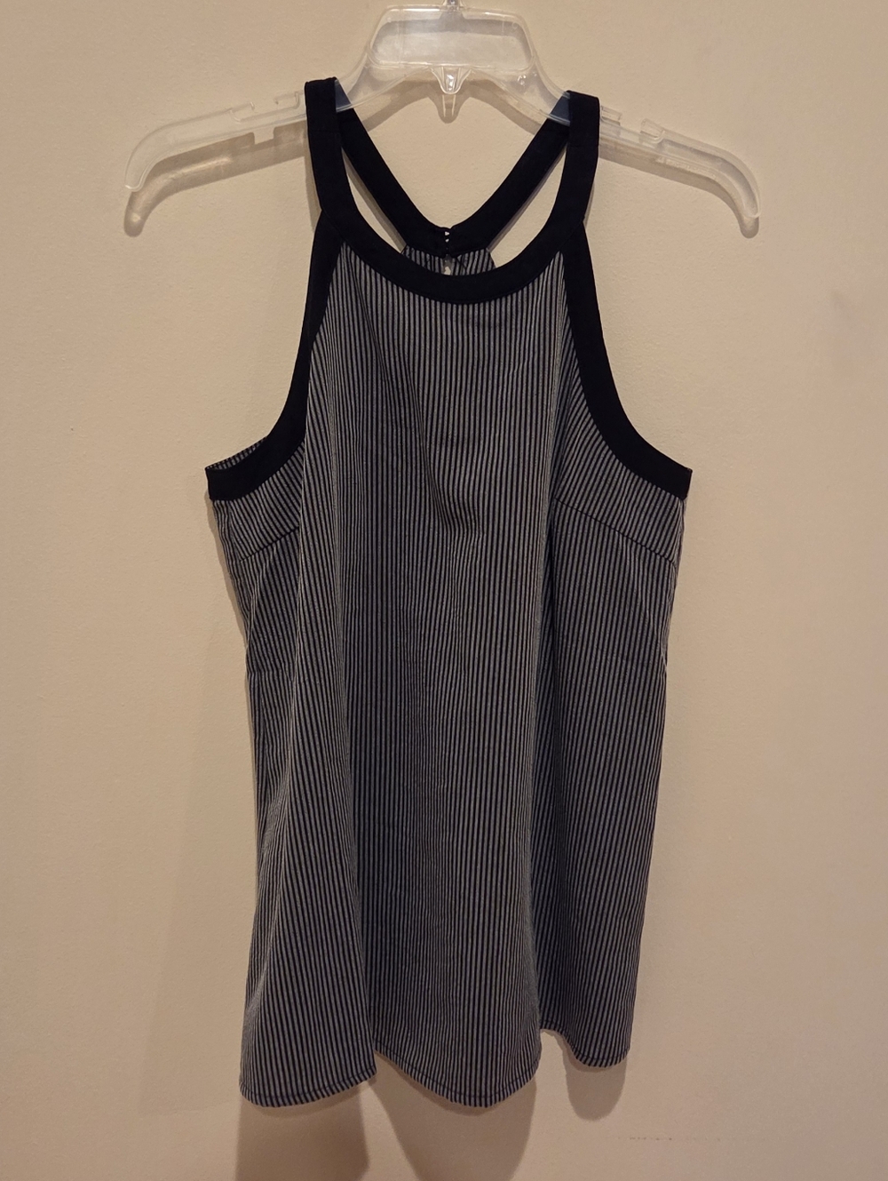 Black & Gray Striped Tank